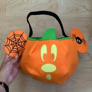 CCO✨Disney Mickey Mouse Pumpkin Trick or Treat Bag